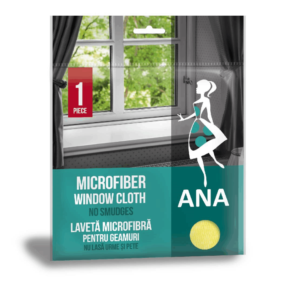 Laveta Microfibră pentru Geamuri – 1 buc.