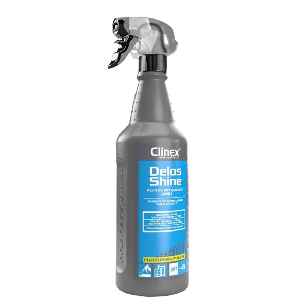 Clinex Delos Shine 1L – Soluție profesională pentru curățarea și întreținerea mobilei