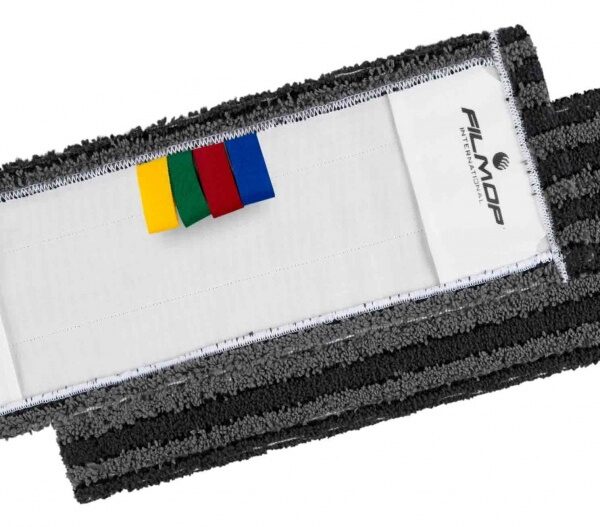 Rezervă mop Skill Fur gri 40×13 cm cu buzunare
