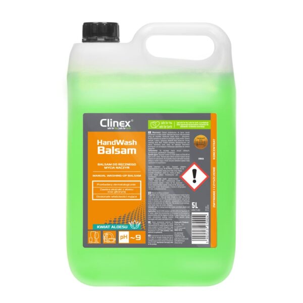 Clinex HandWash Balsam 5L – Detergent lichid pentru spălarea manuală a vaselor