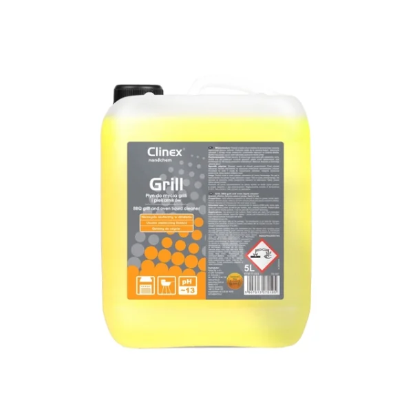 Clinex GRILL 5L – Soluție profesională pentru curățarea grătarelor și cuptoarelor