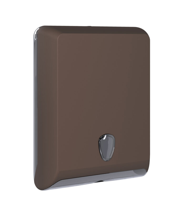 Dispenser prosoape hârtie VV-Fold Marplast, Dolomites Brown – Ecoloured Collection
