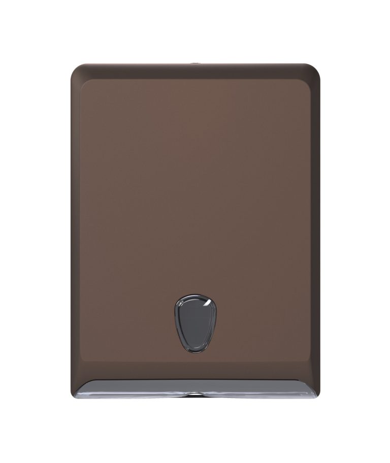 Dispenser prosoape hârtie VV-Fold Marplast, Dolomites Brown – Ecoloured Collection