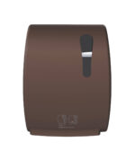Dispenserul Autocut Marplast Dolomites Brown este soluția ideală pentru spațiile care doresc să îmbine igiena de ultimă generație cu un design modern și elegant. Dotat cu sistem “Sensor No Touch”, acest dispenser permite eliberarea șervețelelor fără atingere, reducând la minimum riscul de contaminare și oferind o experiență premium de utilizare.
