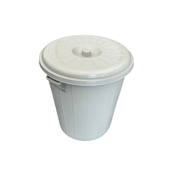 Coș gunoi rotund DUSTBIN cu lacăt, 50 L