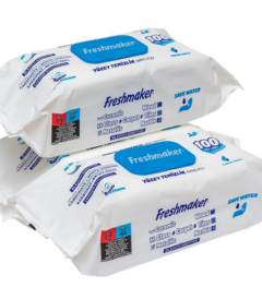 FRESHMAKER SERVETELE UMEDE Multi-Surface 100 buc cu capac/ albastru