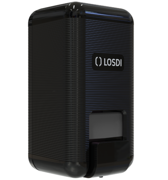 Dispenserul pentru săpun lichid Losdi Eco-Luxe Black 1000 ml
