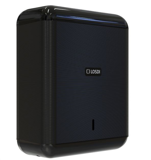 Dispenserul pentru prosoape de hârtie Losdi Eco-Luxe Black